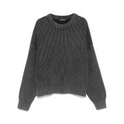 Cole Buxton Antracitgrå Crew Neck Sweatshirt Gray, Herr