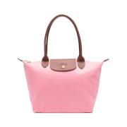 Longchamp Bubblegum Rosa Topp Handtag Väska Pink, Dam