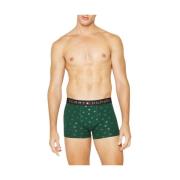 Tommy Hilfiger Grön Bomullsboxershorts Green, Herr