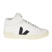 Veja Minotaur Kromfri Vit/svart Läder Sneakers White, Herr