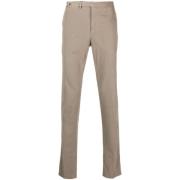 Pt01 Slim-fit Trousers Green, Herr