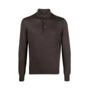 Tagliatore Moro Merino Ull Jacka Brown, Herr