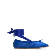 Repetto Blå Satin Balettskor Blue, Dam