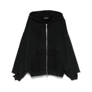 Cole Buxton Svart Huvtröja Drop Shoulder Black, Herr