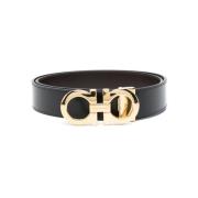 Salvatore Ferragamo Belts Black, Herr