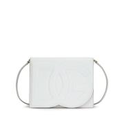 Dolce & Gabbana Vit DG Logo Crossbody-väska White, Dam