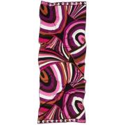 Emilio Pucci Grafiskt Tryckt Sidenscarf Multicolor, Dam