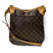 Louis Vuitton Vintage Pre-owned Canvas crossbodyvskor Brown, Dam