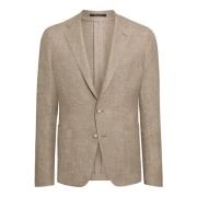 Tagliatore Höj din garderob med denna stiliga herrblazer Beige, Herr