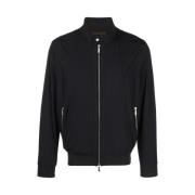 Moorer Bomber Jackets Blue, Herr