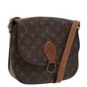 Louis Vuitton Vintage Pre-owned Canvas louis-vuitton-vskor Brown, Dam