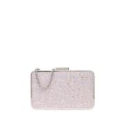 Sophia Webster Kristall Rektangel Clutch med Kedja Pink, Dam