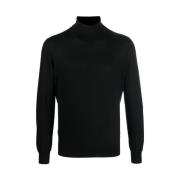 La Fileria Turtlenecks Black, Herr