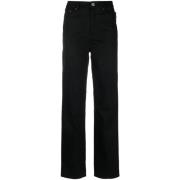 Rotate Birger Christensen Straight Jeans Black, Dam