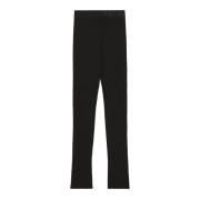 Patrizia Pepe Byxor Essential slim fit byxor Black, Dam