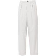 Marni Elastisk Midja Tapered Ben Byxor Gray, Herr