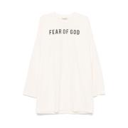 Fear Of God Bomull Jersey Crew Neck Sweater Beige, Herr