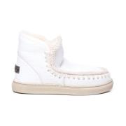 Mou Vita Virkade Eskimo Boots White, Dam