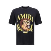 Amiri Lejontryck T-shirt Black, Herr