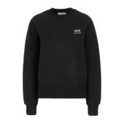 Ami Paris Sweatshirts Black, Dam