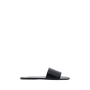 Saint Laurent Carlyle Läder Sandaler Black, Dam