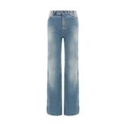 Vivienne Westwood Palazzo-stil Jeans med hög midja Blue, Dam