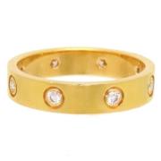 Cartier Vintage Pre-owned Metall ringar Yellow, Dam