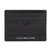 Tommy Hilfiger Läder Herr Korthållare Vår/Sommar Kollektion Black, Her...