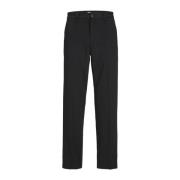 Jack & Jones Svarta Polyester Jeans & Byxor Kollektion Black, Herr