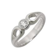 Tiffany & Co. Pre-owned Pre-owned Platina ringar Gray, Dam