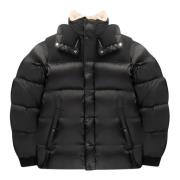 Moorer Lyxig Eiderdown Sherling Bomberjacka Black, Herr