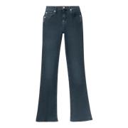 7 For All Mankind Modern Bootcut Denim Jeans Blue, Dam