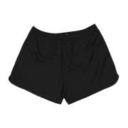 Ami Paris Hjärtvän Badshorts Black, Herr