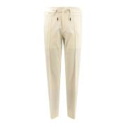 Hugo Boss Stretch ullbyxor med elastisk midja Beige, Herr