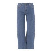 Khaite Klassiska Kerrie Jeans Blue, Dam