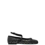 Michael Kors Svarta Flex Ballettskor Black, Dam