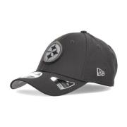 New Era NFL Draft Curvy Visor Hat Steelers Gray, Herr