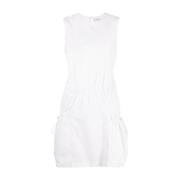 Moncler Dress White, Dam