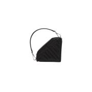 Iuter Mini Crossbody Väska med Präglad Logotyp Black, Dam