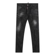 Dsquared2 Slim Cool Guy Jeans Black, Herr