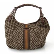 Celine Vintage Pre-owned Canvas handvskor Brown, Dam