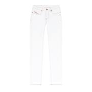 Diesel Vit Slim Fit Jeans White, Herr