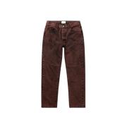 Aries Vintage Denim Jeans med röda accenter Brown, Herr