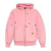 Balenciaga Tryckt sweatshirt Pink, Dam