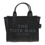 Marc Jacobs Svart Läder Shopper Väska Black, Dam