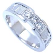 Tiffany & Co. Pre-owned Pre-owned Vitt guld ringar Gray, Dam