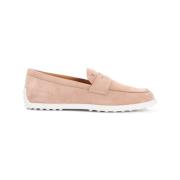 Tod's Nude Loafer Skor för Kvinnor Beige, Dam