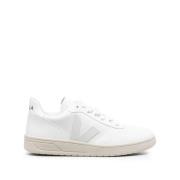 Veja Beige Vit Mesh Låg-Top Sneakers White, Herr