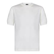 Kiton Vit Sweatshirt Elegant Stil White, Herr