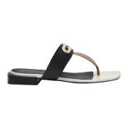 Furla Flip Flops Black, Dam